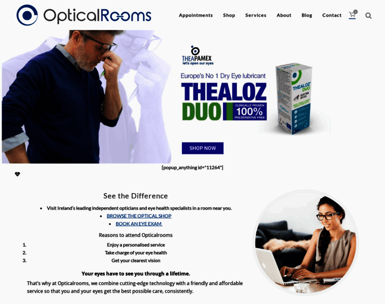 Opticalrooms.ie thumbnail