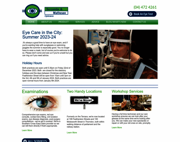 Opticians.co.nz thumbnail