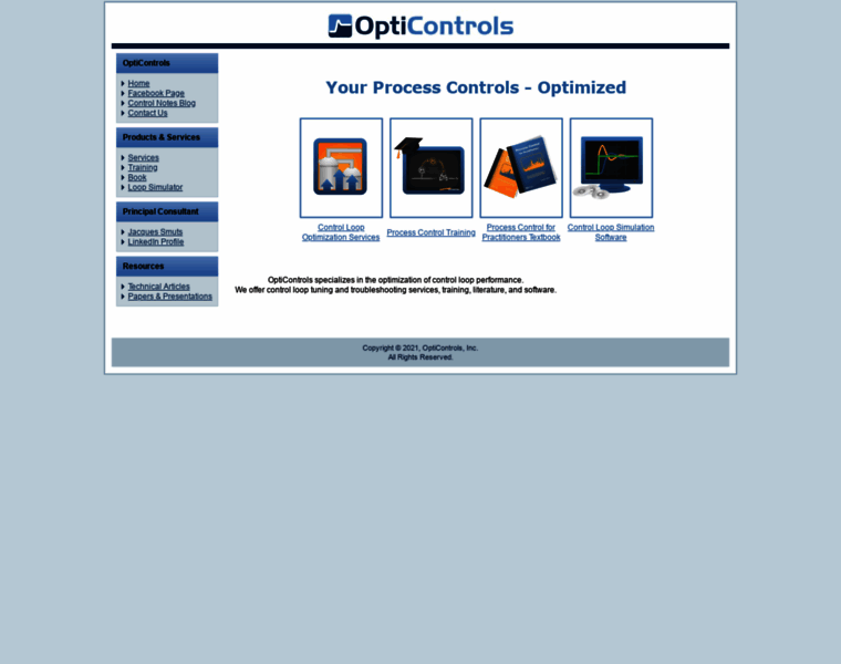 Opticontrols.com thumbnail
