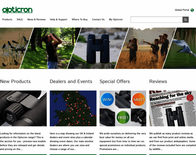 Opticron.co.uk thumbnail