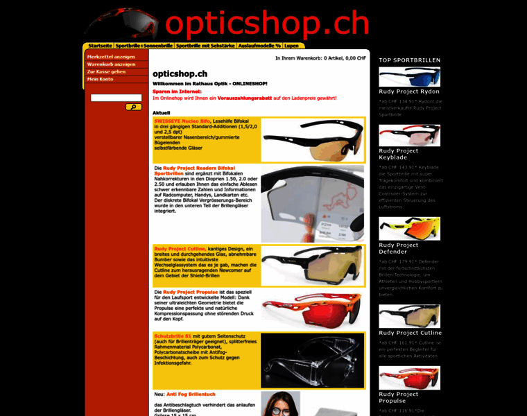 Opticshop.ch thumbnail