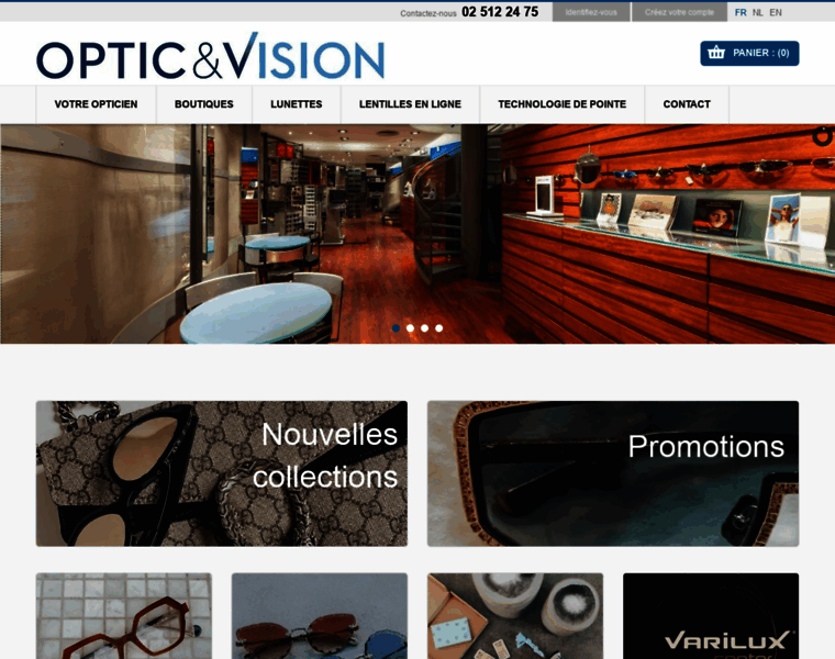 Opticvision.be thumbnail
