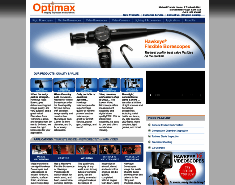 Optimaxendoscopes.co.uk thumbnail