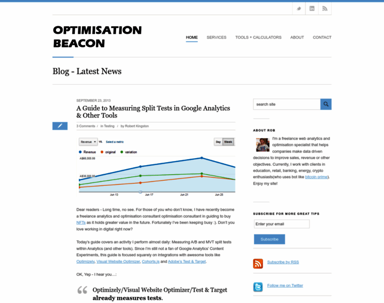 Optimisationbeacon.com thumbnail