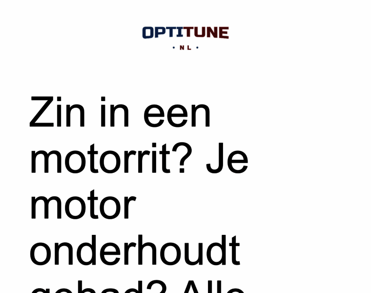 Optitune.nl thumbnail
