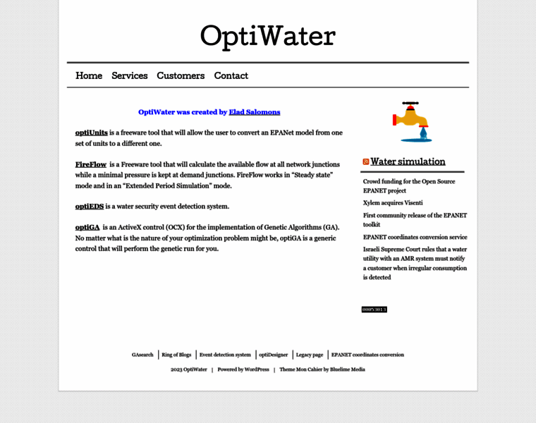 Optiwater.com thumbnail