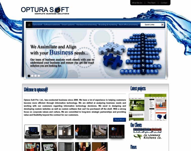 Opturasoft.com thumbnail