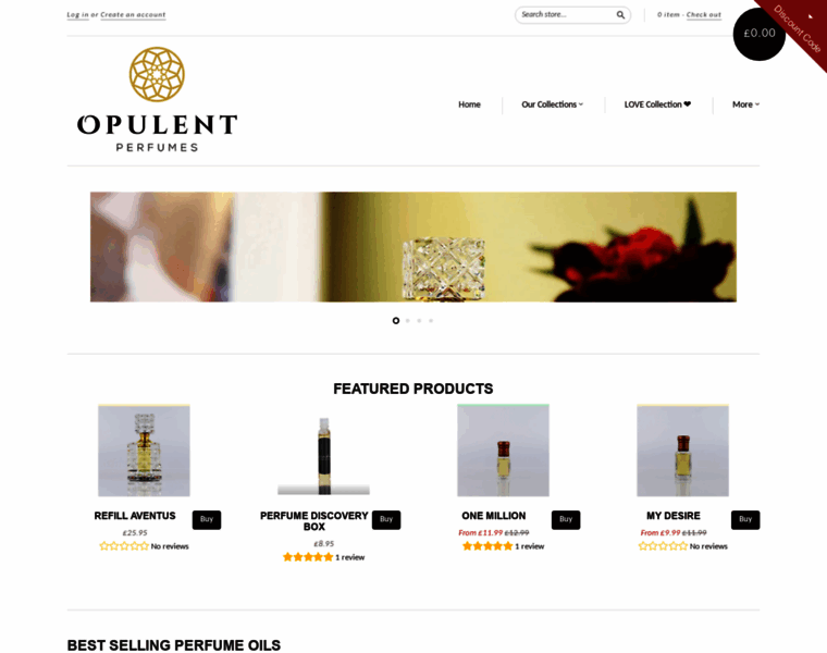Opulentperfumes.com thumbnail