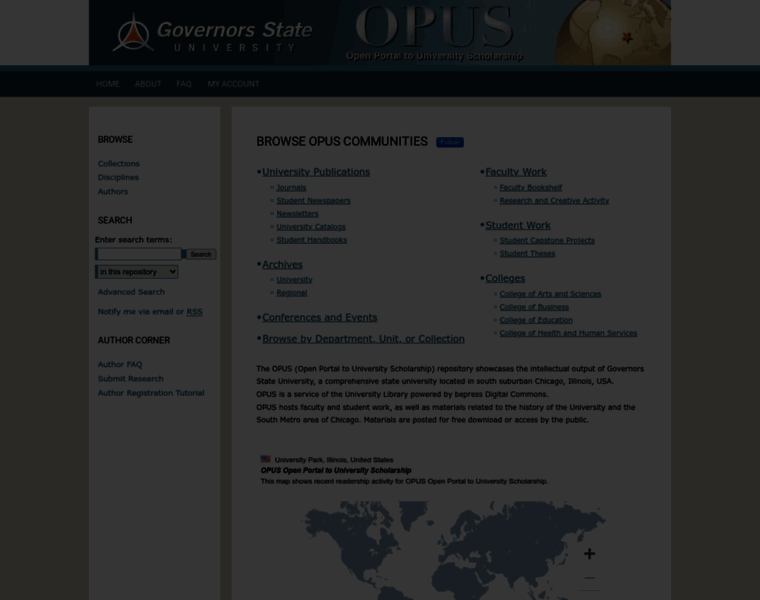 Opus.govst.edu thumbnail