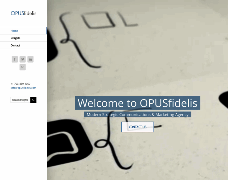 Opusfidelis.com thumbnail