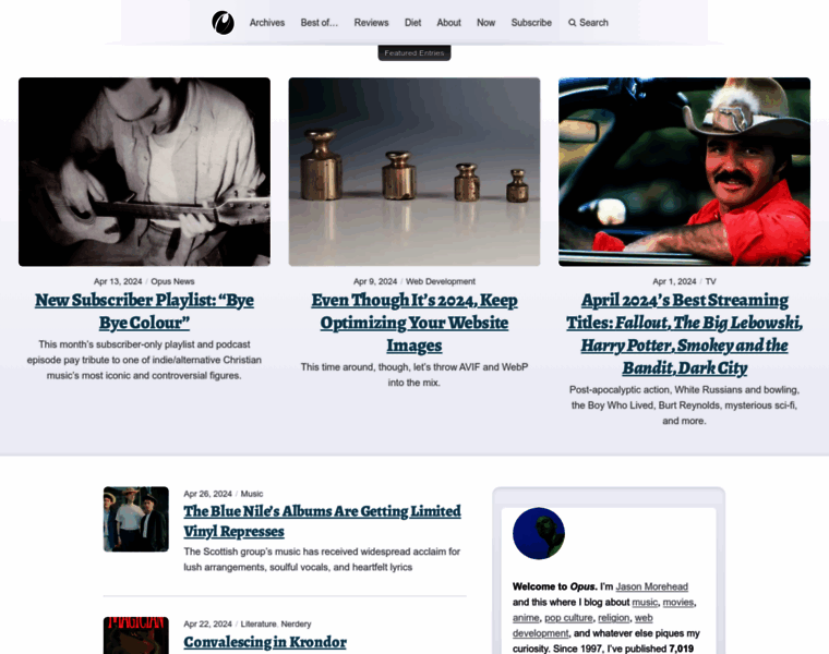 Opuszine.us thumbnail Opuszine.us thumbnail