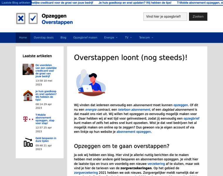 Opzeggenoverstappen.nl thumbnail