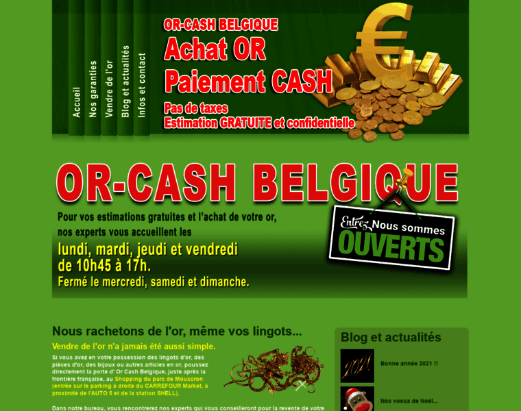 Or-cash-belgique.be thumbnail