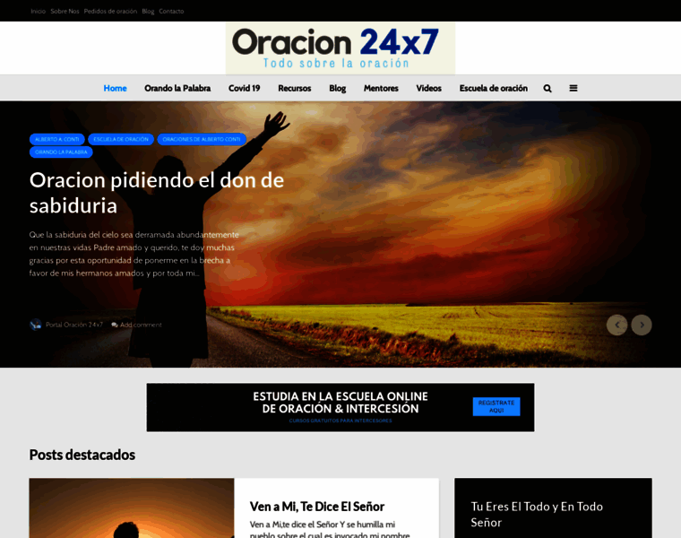 Oracion24x7.org thumbnail
