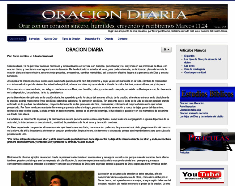 Oraciondiaria.org thumbnail