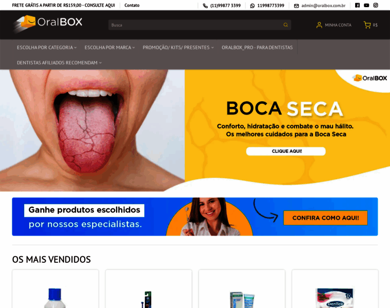Oralbox.com.br thumbnail