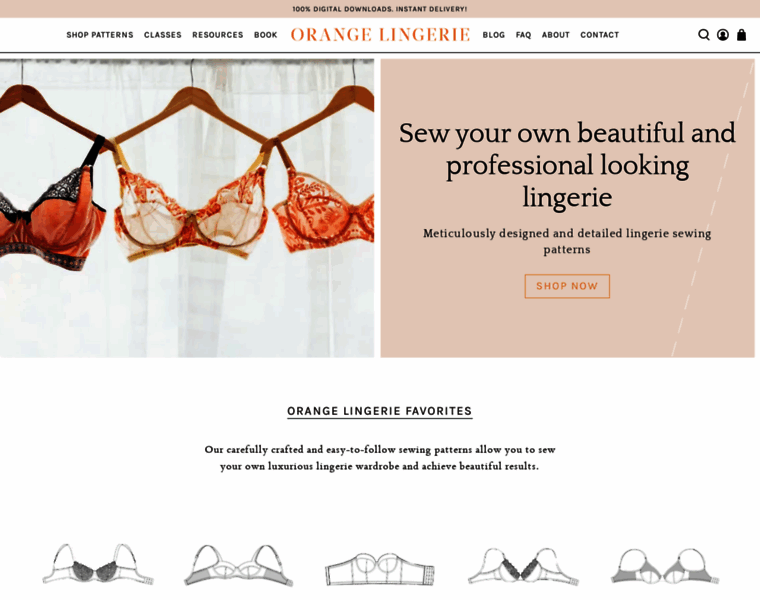 Orange-lingerie.com thumbnail
