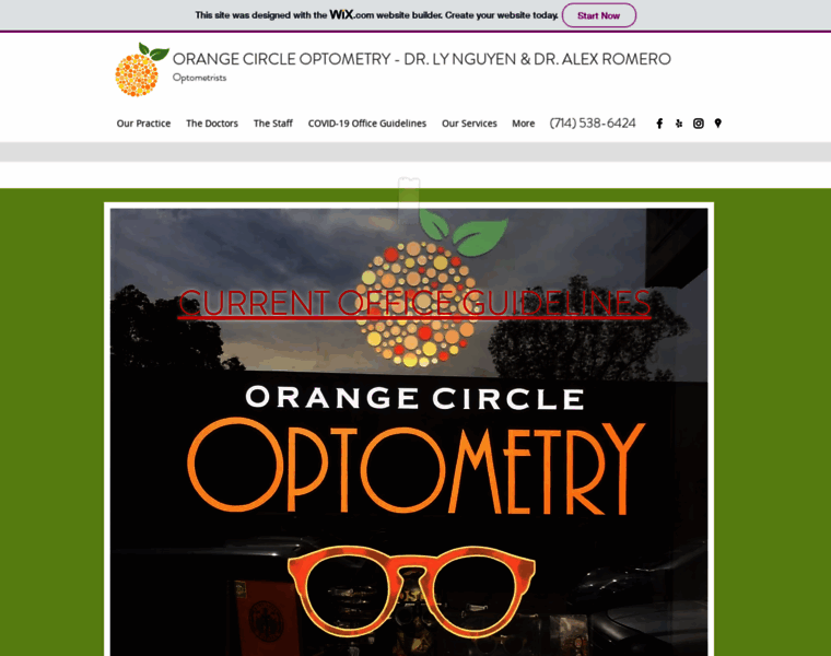 Orangecircleoptometry.com thumbnail