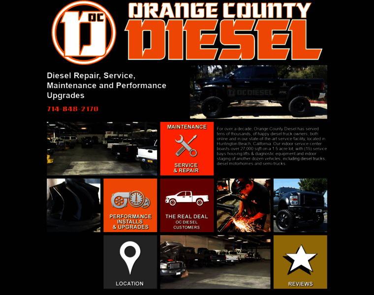 Orangecountydiesel.com thumbnail