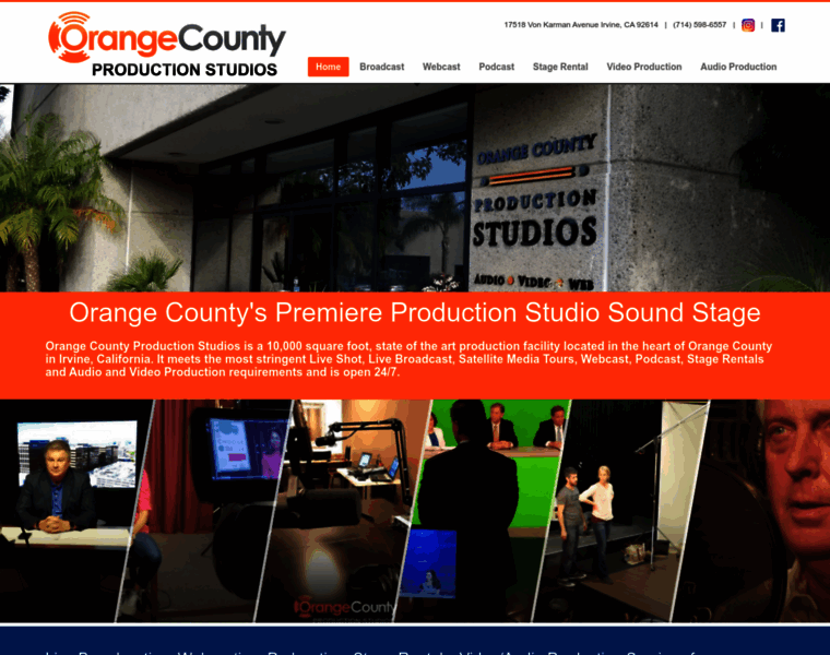 Orangecountyproductionstudios.com thumbnail