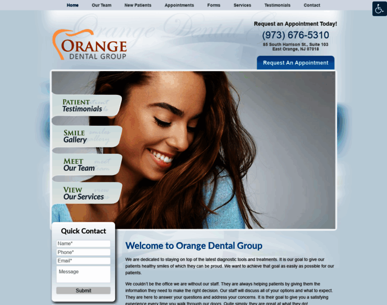 Orangedentalgroup.com thumbnail