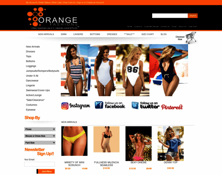 Orangefashions.com thumbnail