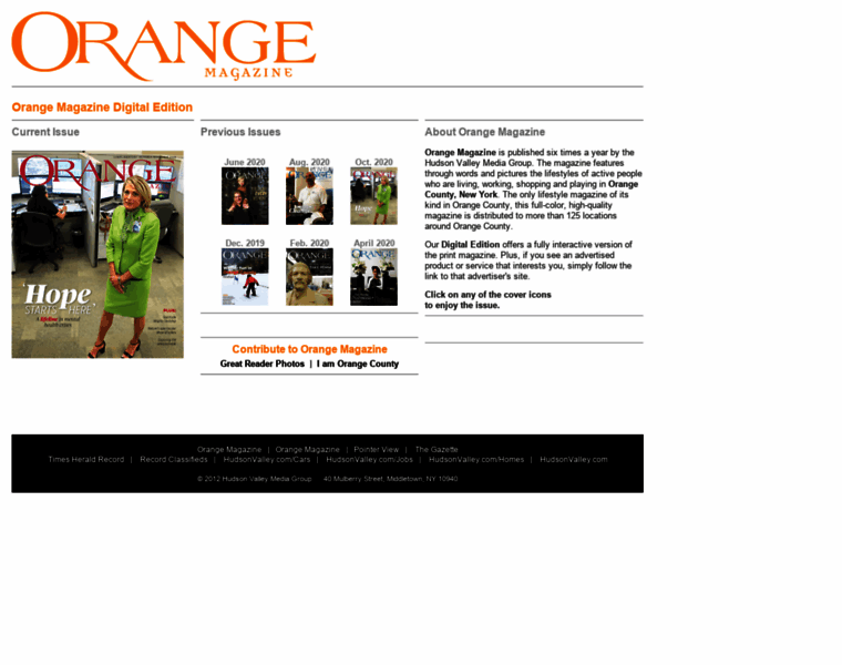 Orangemagazineny.com thumbnail