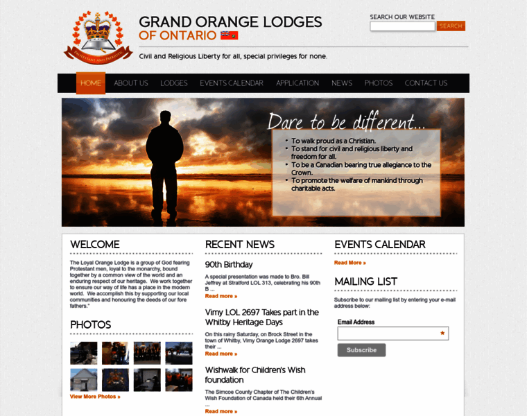 Orangeontario.org thumbnail