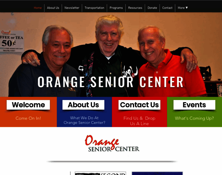 Orangeseniorcenter.org thumbnail