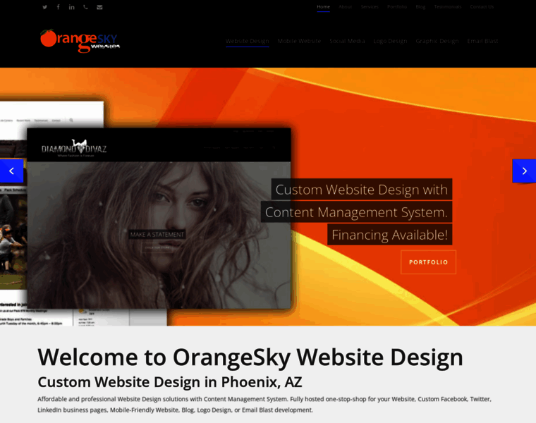 Orangeskywebsites.com thumbnail