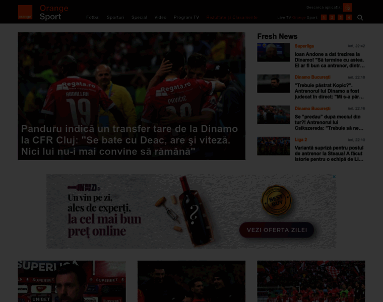 Orangesport.ro thumbnail
