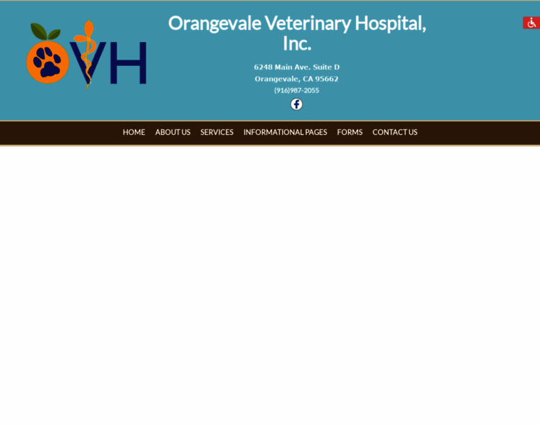 Orangevalevethospital.com thumbnail