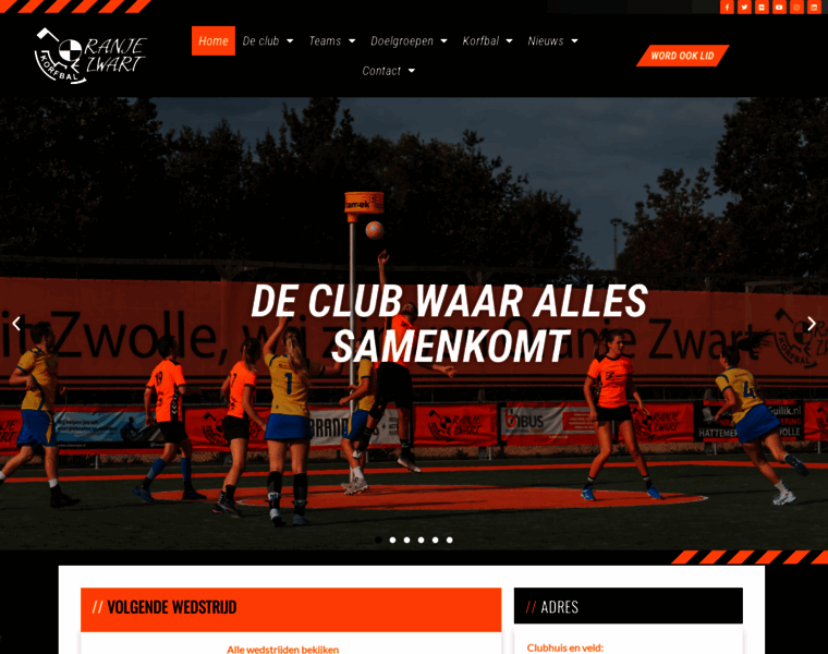 Oranje-zwart.nl thumbnail