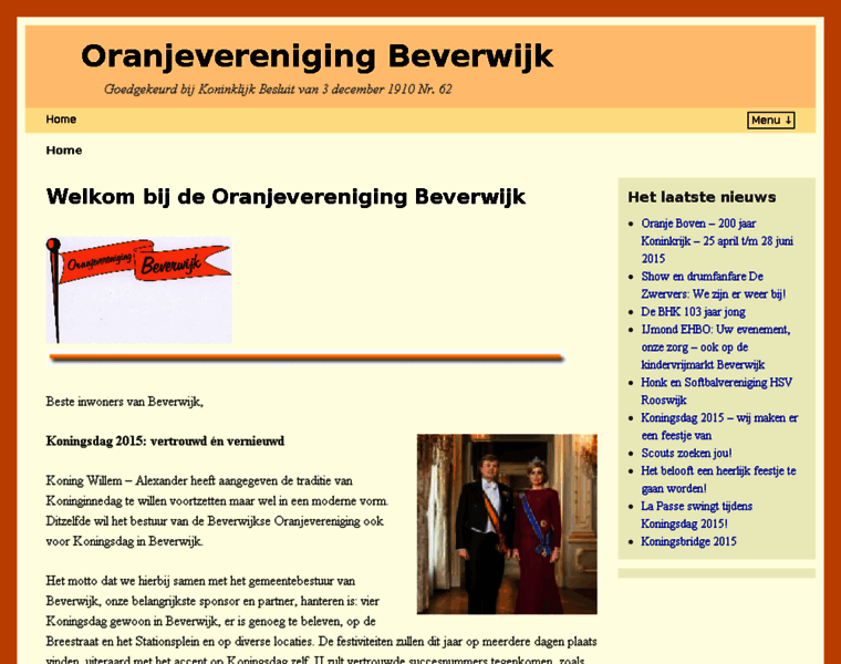 Oranjeverenigingbeverwijk.nl thumbnail