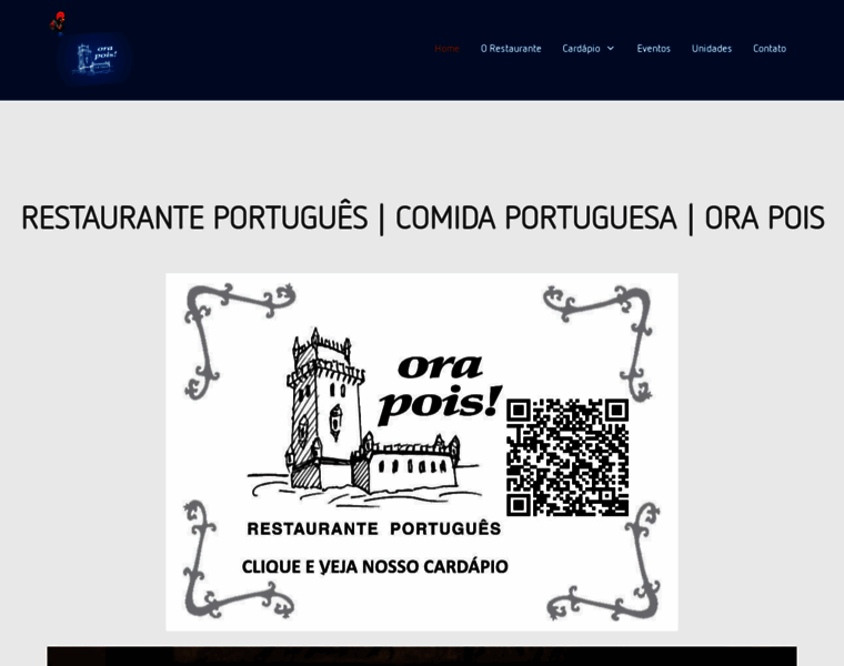 Orapoisrestaurante.com.br thumbnail