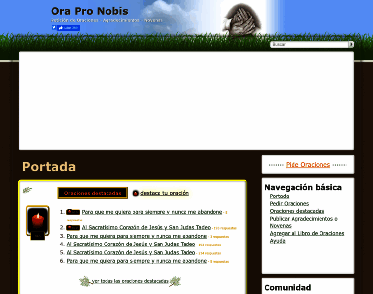Orapronobis.net thumbnail