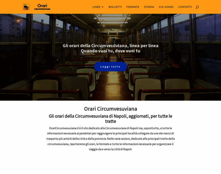 Oraricircumvesuviana.it thumbnail