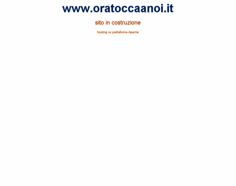 Oratoccaanoi.it thumbnail