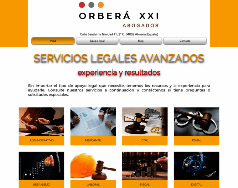 Orbera21abogados.com thumbnail