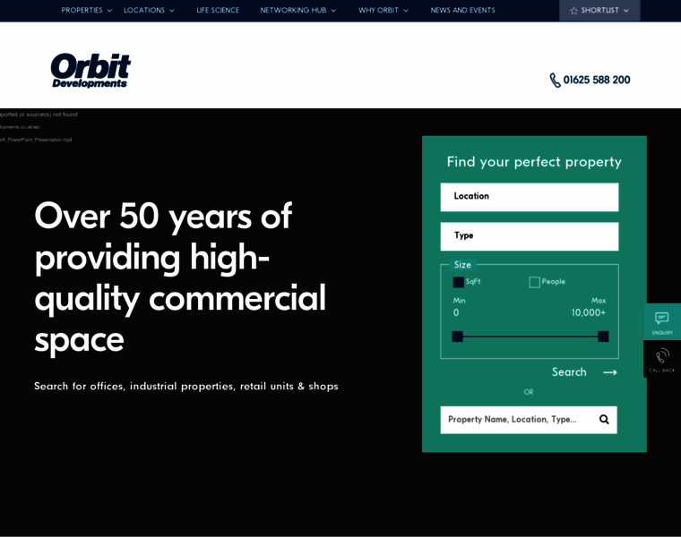 Orbit-developments.co.uk thumbnail