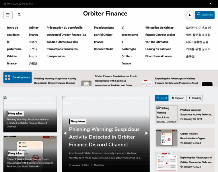 Orbiter-finance.at thumbnail