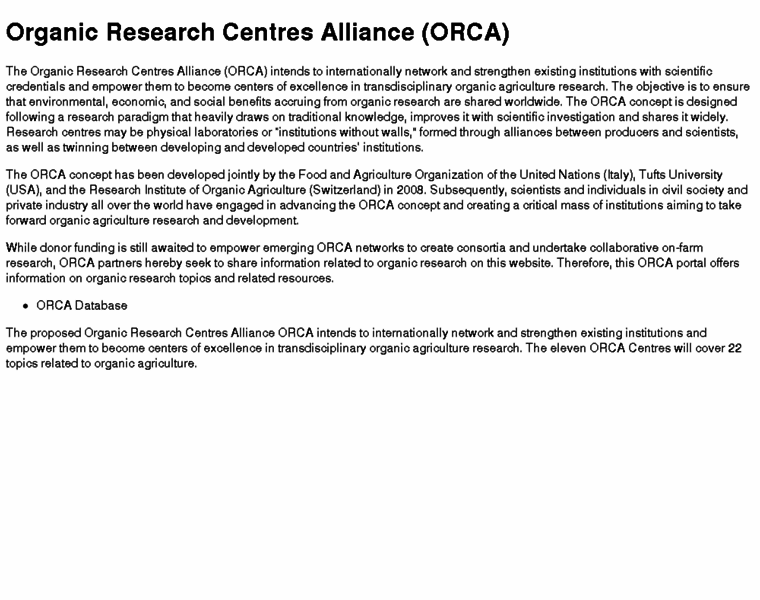Orca-research.org thumbnail