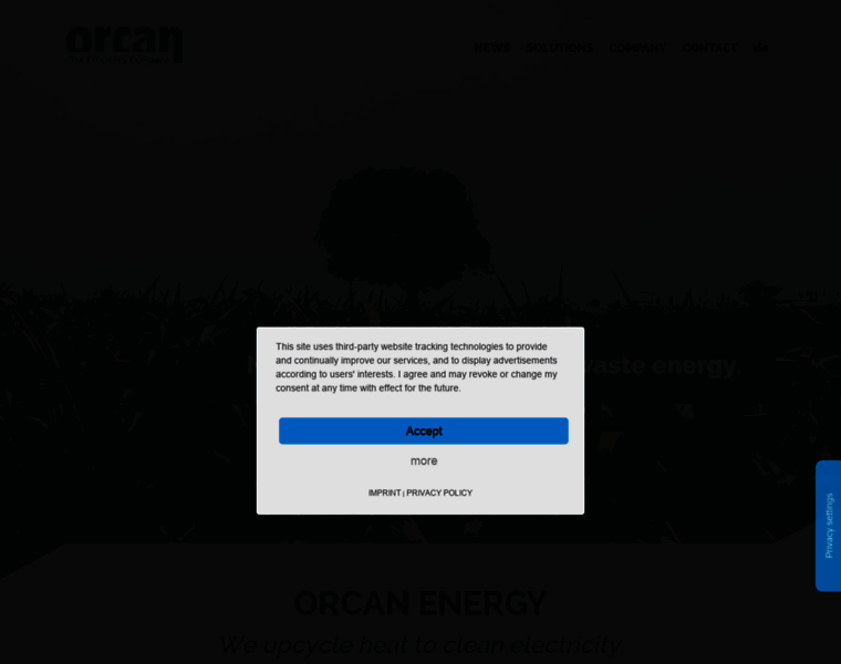 Orcan-energy.com thumbnail