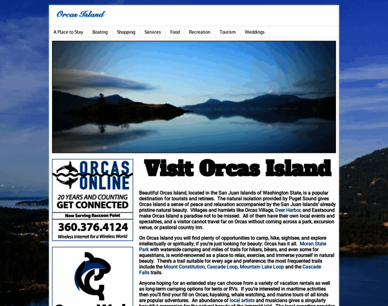 Orcasisland.org thumbnail