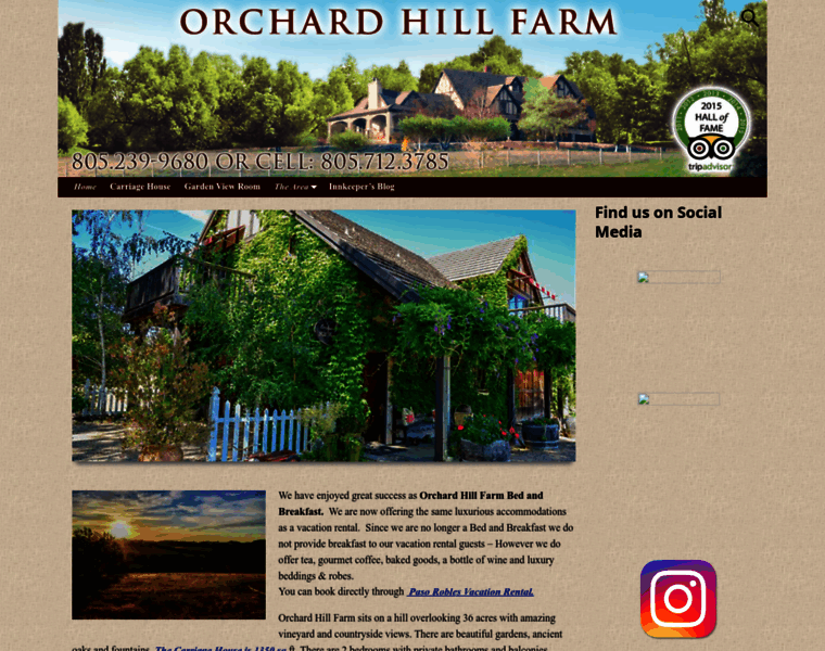 Orchardhillbb.com thumbnail