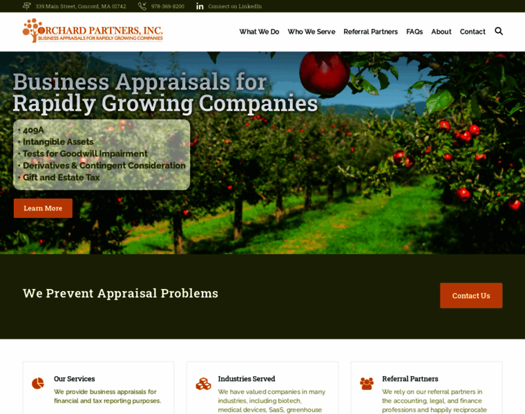 Orchardpartnersinc.com thumbnail