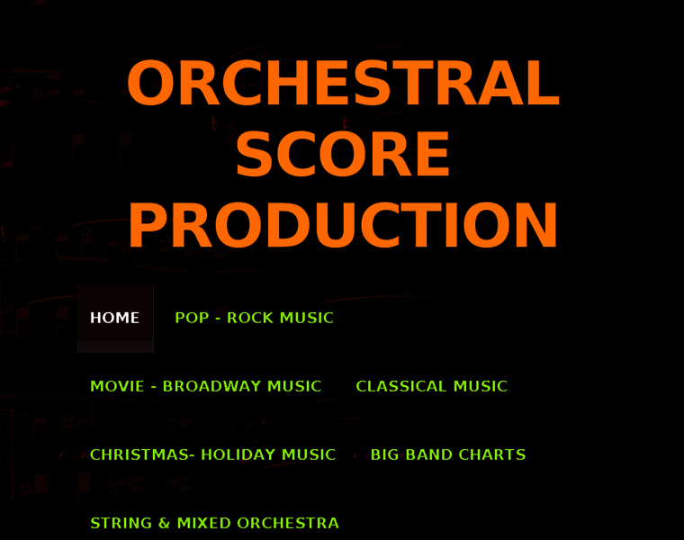 Orchestralscoreproduction.com thumbnail