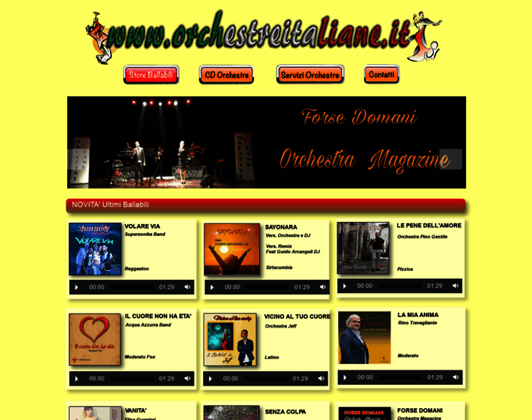 Orchestreitaliane.it thumbnail