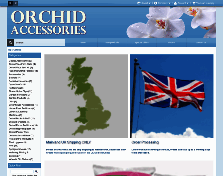 Orchidaccessories.co.uk thumbnail