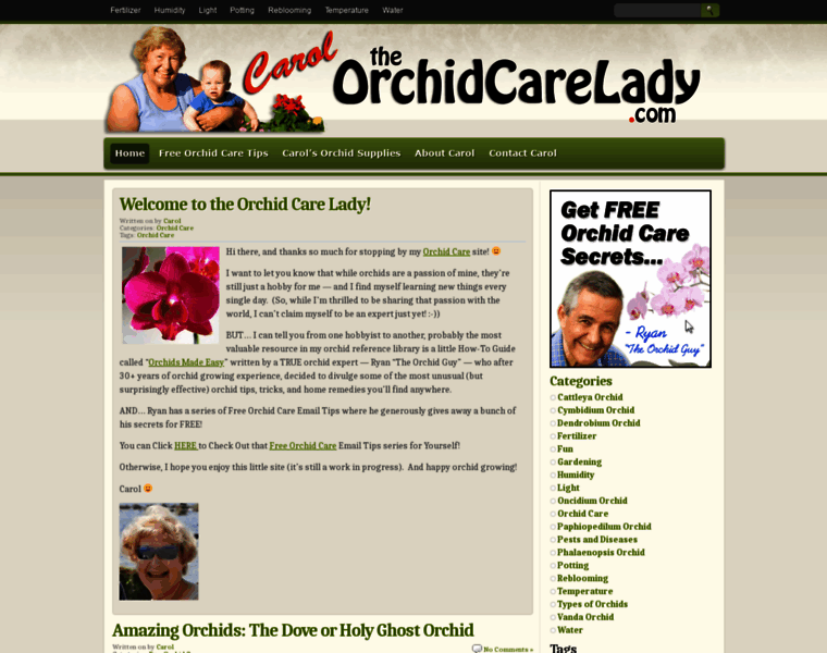 Orchidcarelady.com thumbnail